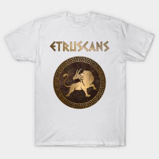 Etruscans Ancient Italian Civilization Chimaera Symbol T-Shirt